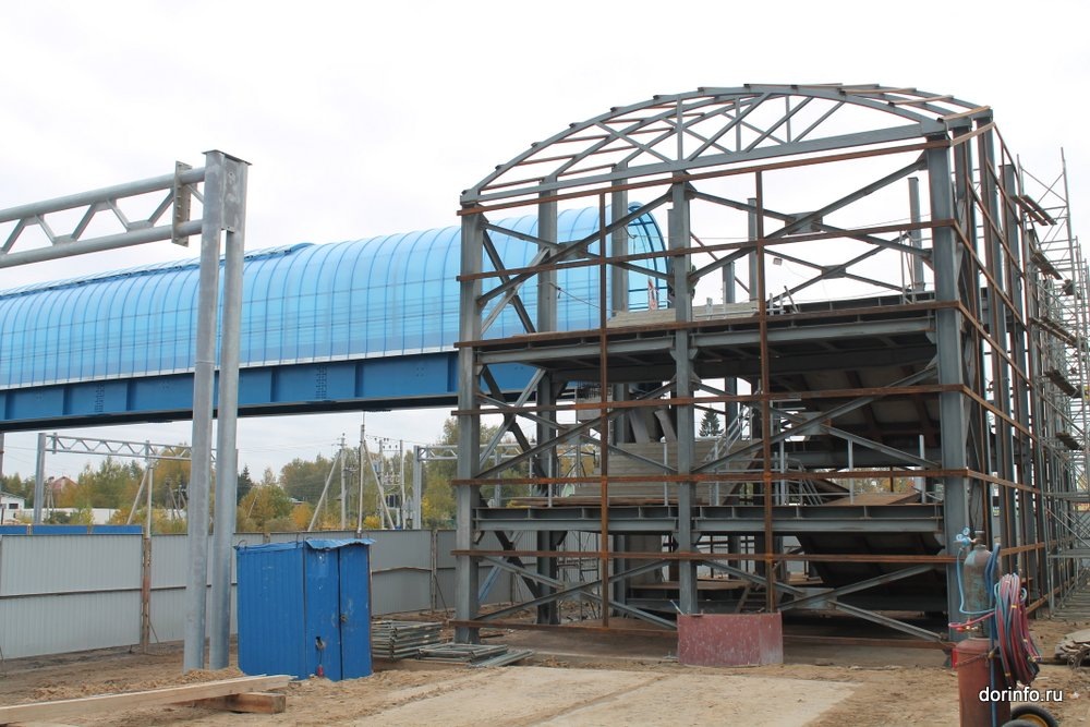     На участке реконструкции трассы Р-239 Казань – Оренбург в Татарстане строят шесть надземных переходов