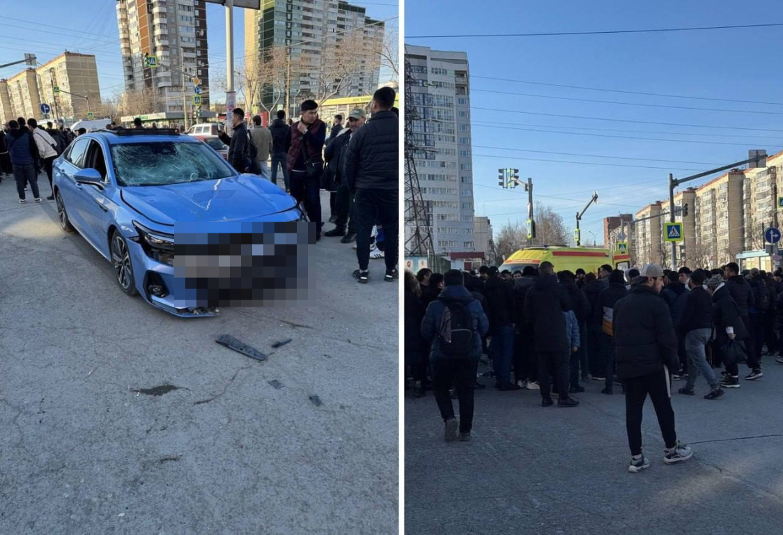 Место аварии. Фото: тг-канал «Ural Mash».