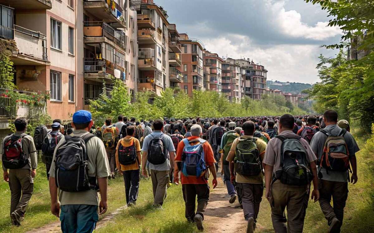    Прокуратура Липецкой области начала проверку по факту массового заселения мигрантов в жилой дом нейросеть «Шедеврум»