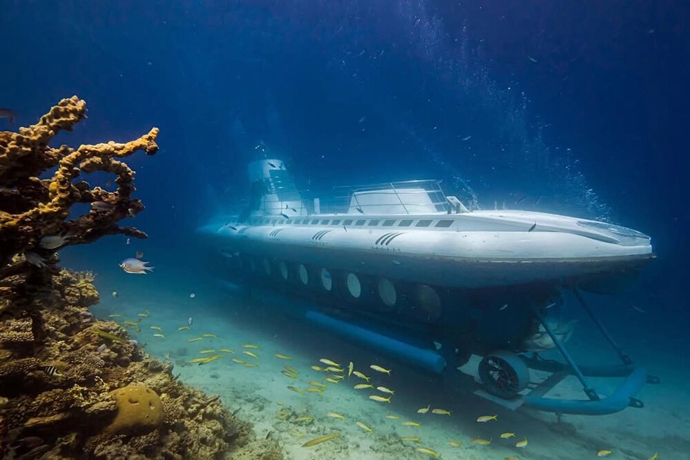    Батискаф «Синбад», затонувший в Хургаде. Фото: соцсети