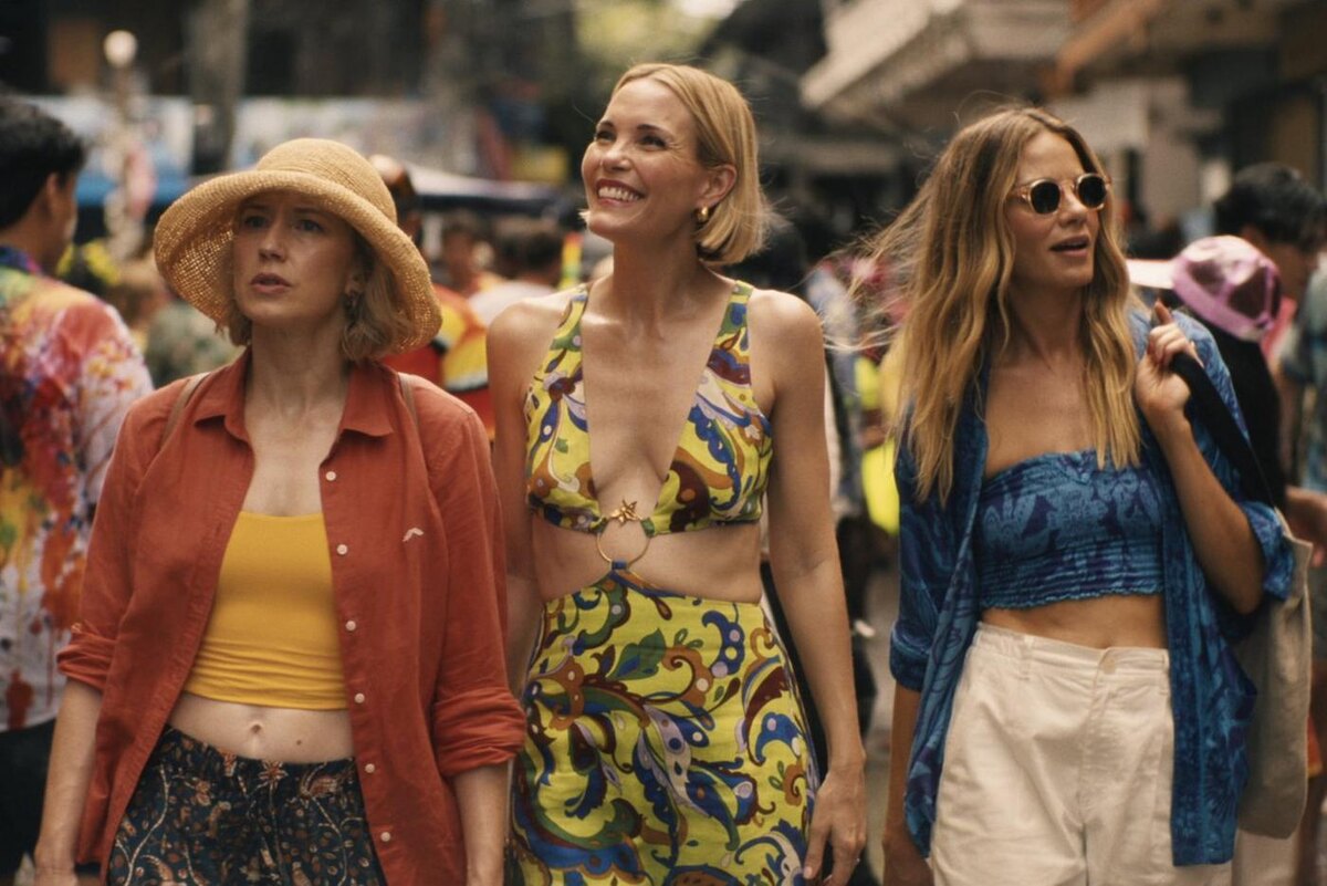 Кадр из третьего сезона сериала "Белый лотос".  