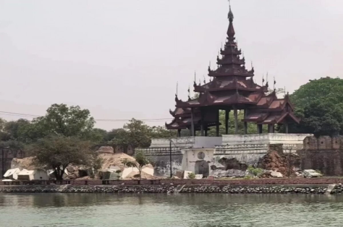    Мьянма объявила ЧП в пострадавших от землетрясения регионах