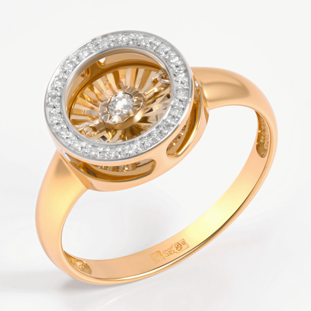 Золотое кольцо с бриллиантами
Григорьев Даймонд
Код: 000-390574