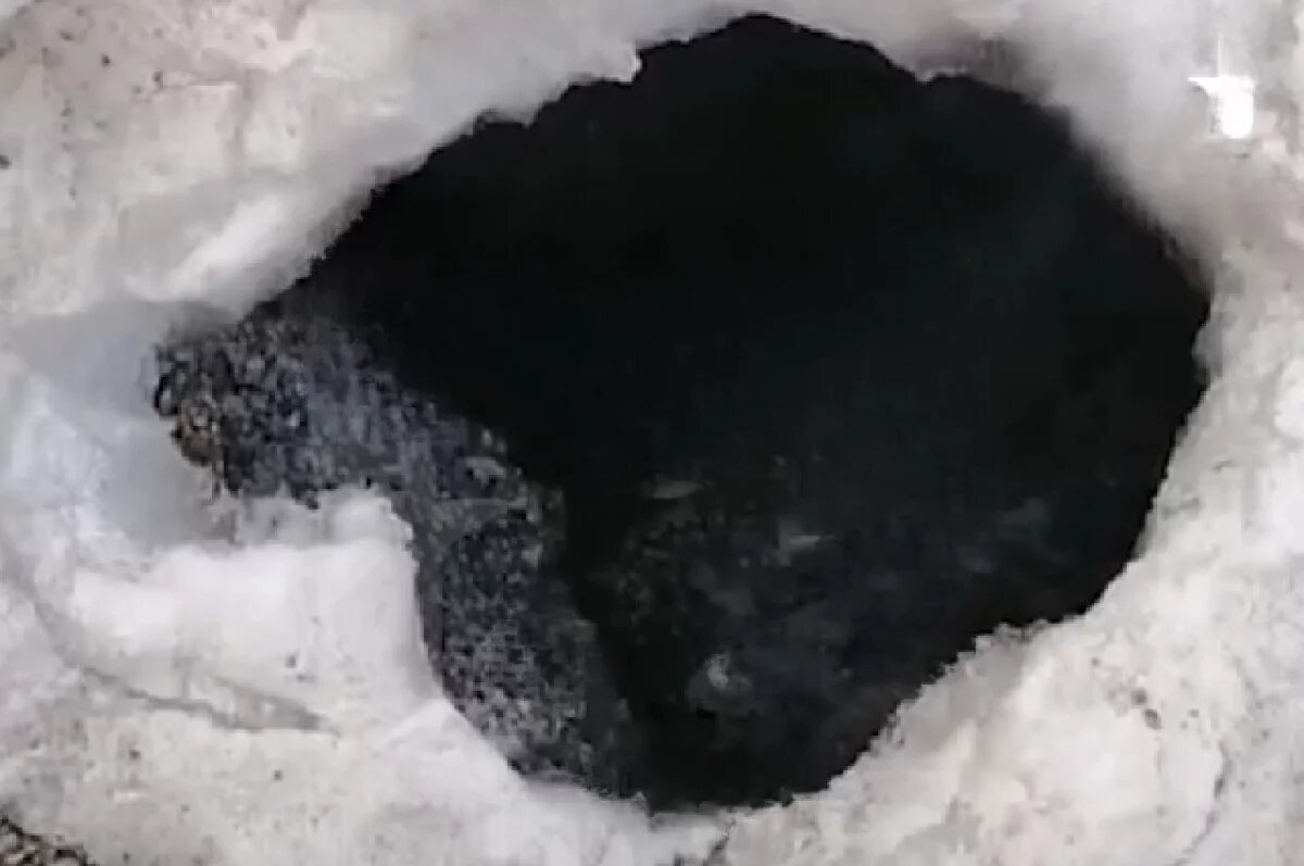    В Хабаровском крае под женщиной провалилась земля