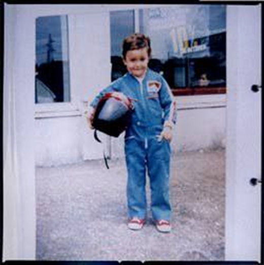 Алонсо в детстве 