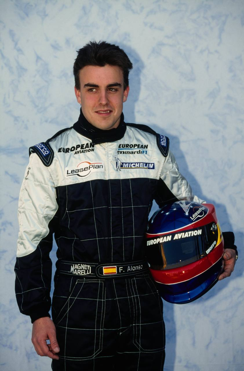 Алонсо в составе команды «Minardi»