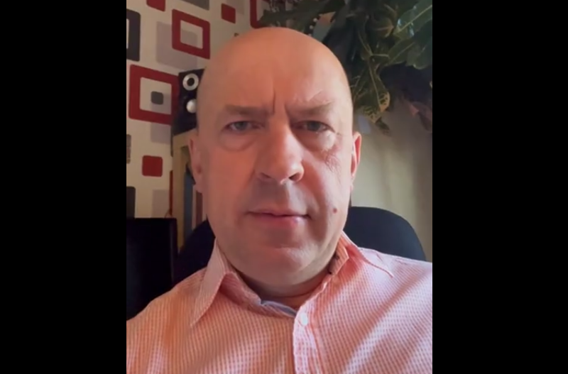    Дмитрий Русских. Фото: скрин видео "Русской Общины"/предоставлено Царьграду.