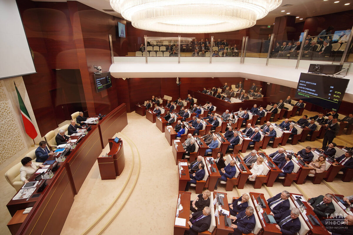 Сегодня в зале проведения заседания Госсовета был аншлагФото: © Владимир Васильев / «Татар-информ»