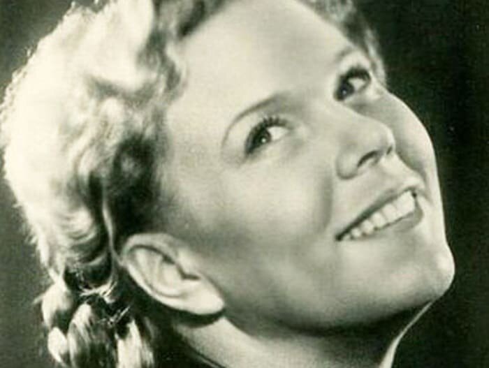 Актриса в молодости