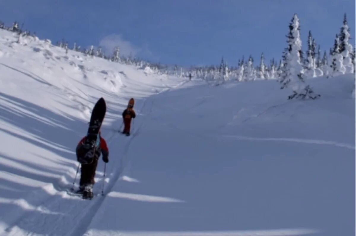    На горе Бычьей.