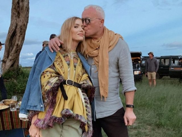    Елена Перминова и Александр Лебедев. Фото: социальные сети