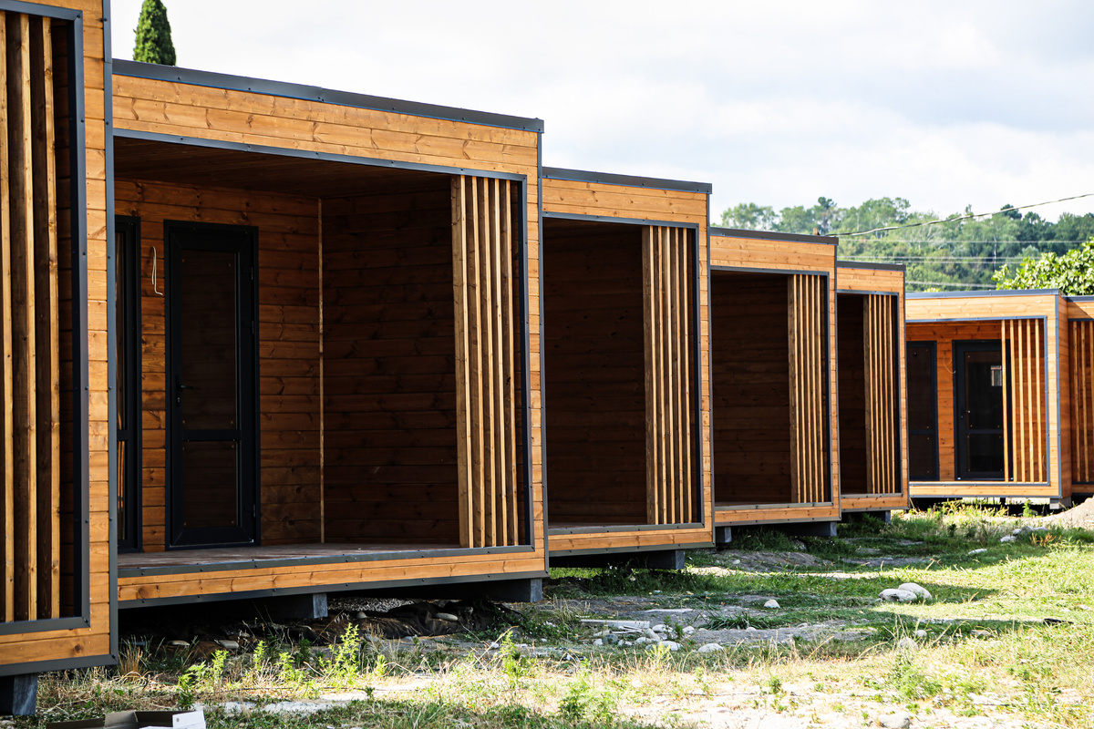 Быстровозводимые модульные дома проекта серии SINGLE 