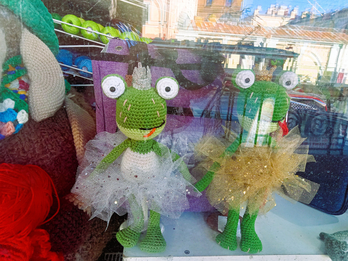 Садовая. Витрина. Фото автора