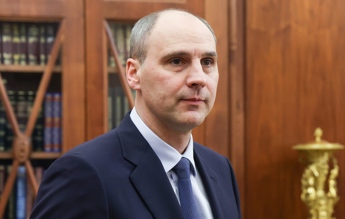    Врио губернатора Свердловской области Денис Паслер  Вячеслав Прокофьев/пресс-служба президента РФ/ТАСС