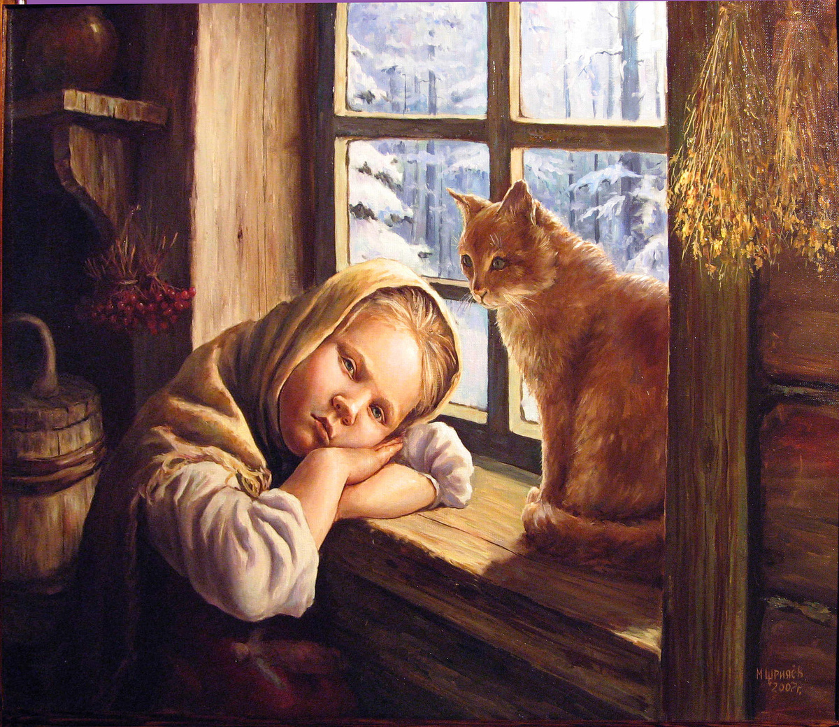 Художник Михаил Щрилёв