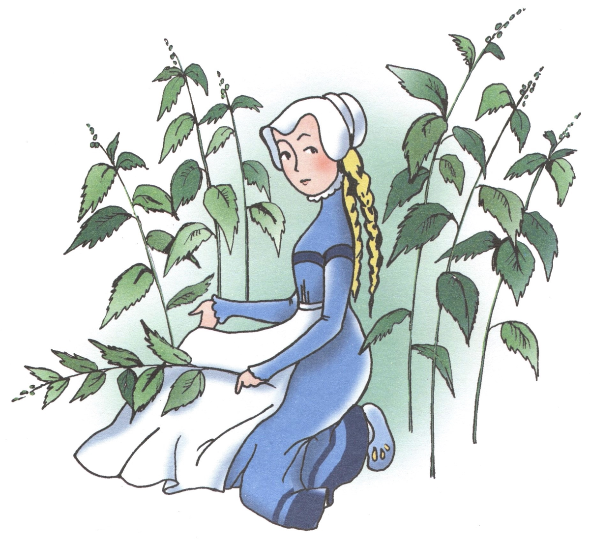 Братья Гримм тоже использовали этот сюжет