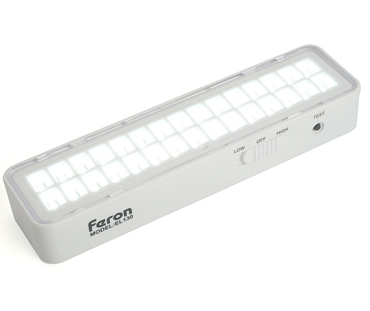 Светильник аккумуляторный Feron.One, 30LED DC, белый, EL130 артикул 48987