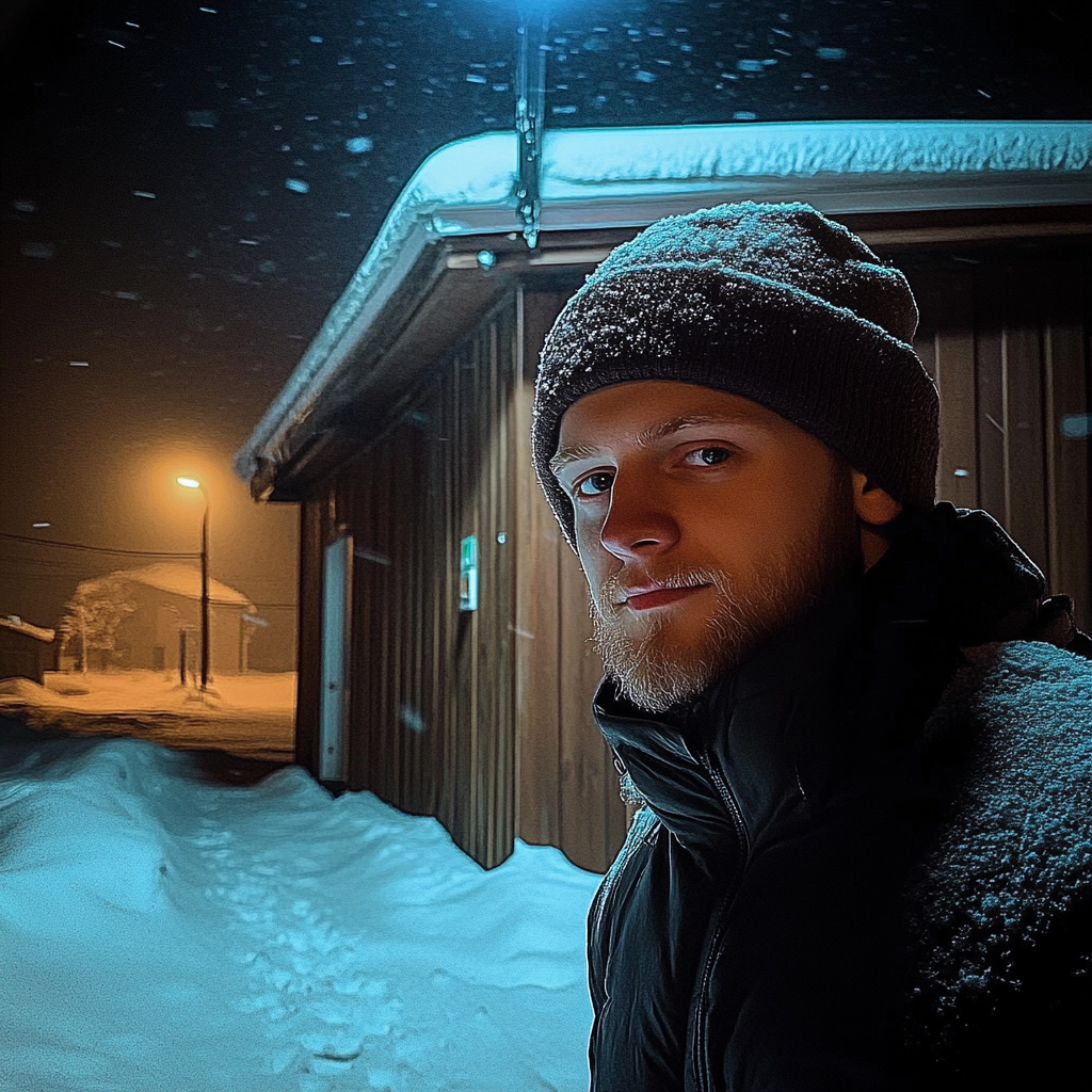 Примерно такая обстановка была, в тот вечер. Фото fb8.