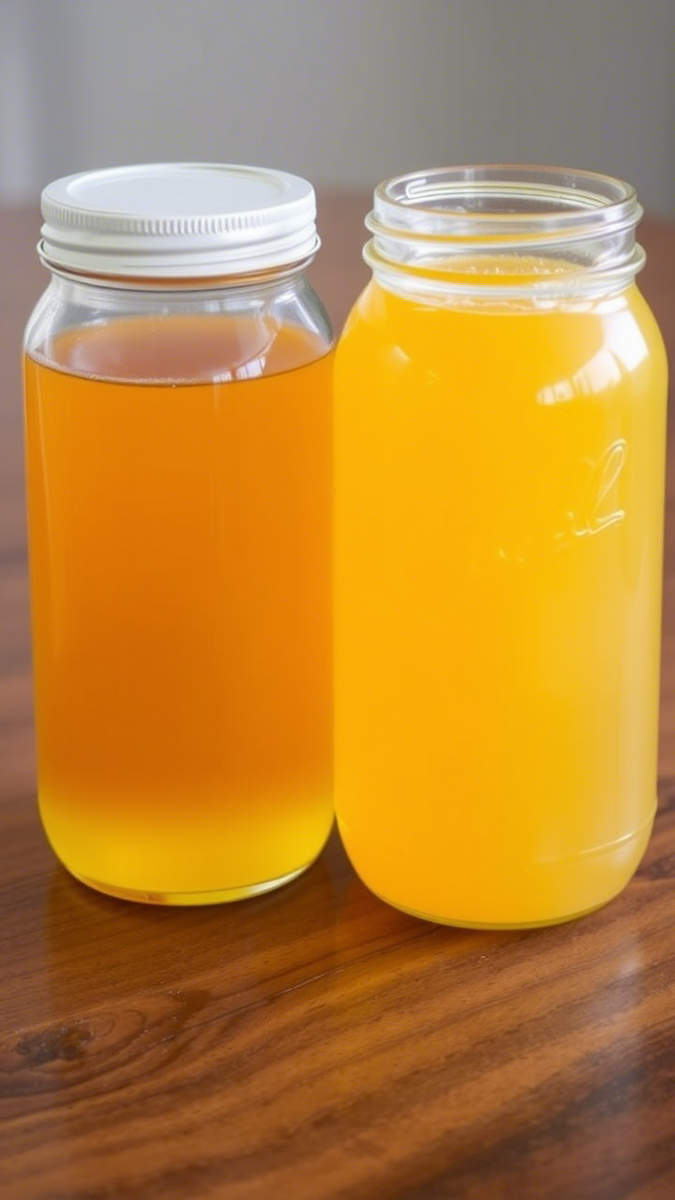 Попробуйте отгадать, где настоящий мёд, а где подделка. Ответ пишите в комментариях