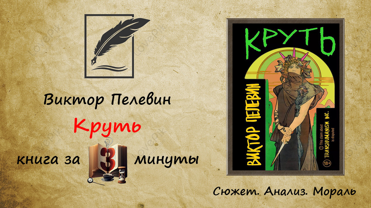 Виктор Пелевин «Круть»: краткое содержание - борьба в мире лжи и алгоритмов