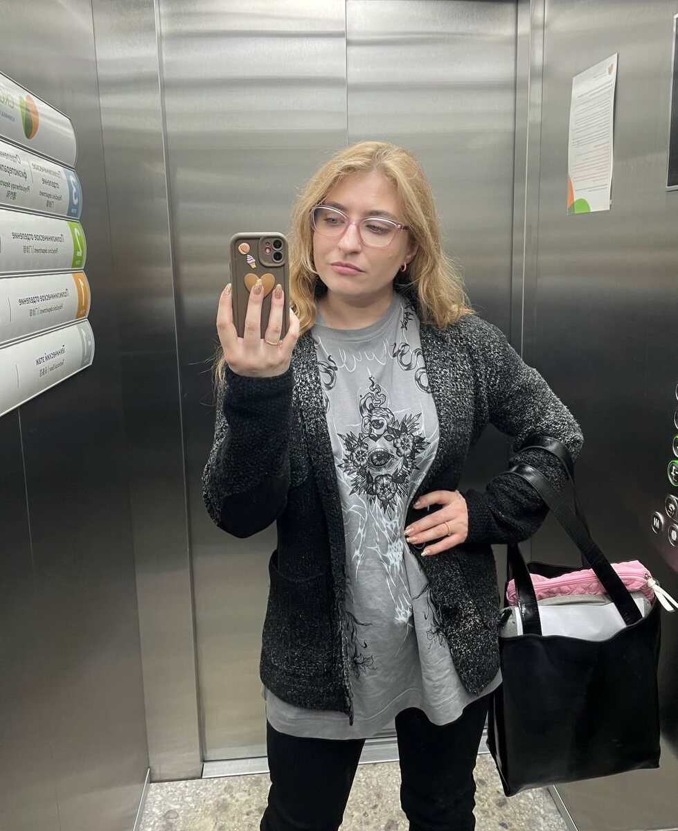 Да, моя сумка всегда так выглядит.😂