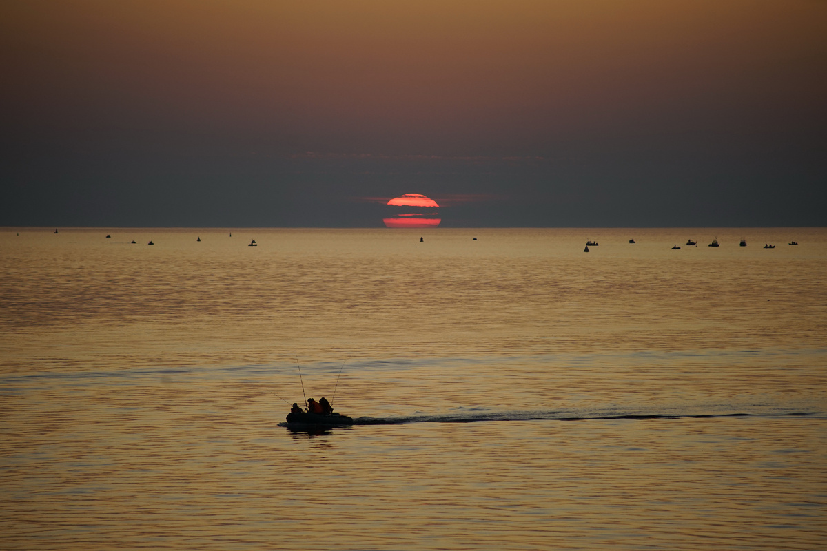 Вечерняя рыбалка на Ладоге