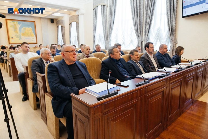 На заседании Думы