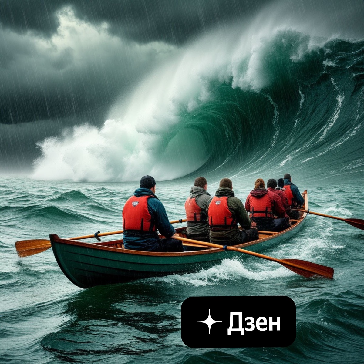 Все мы здесь в одной лодке. Вместе выгребем