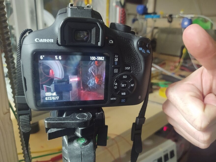 Перед сборкой в ??двигательное устройство Miles Space сделала снимки во время испытаний двигателей.    
 Источник: Miles Space  📷
