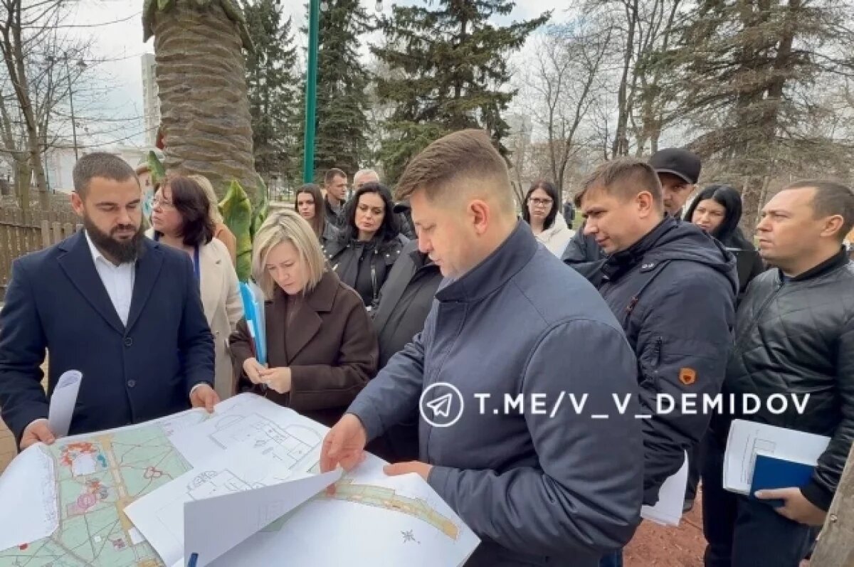    В Белгороде завершается реконструкция Центрального парка