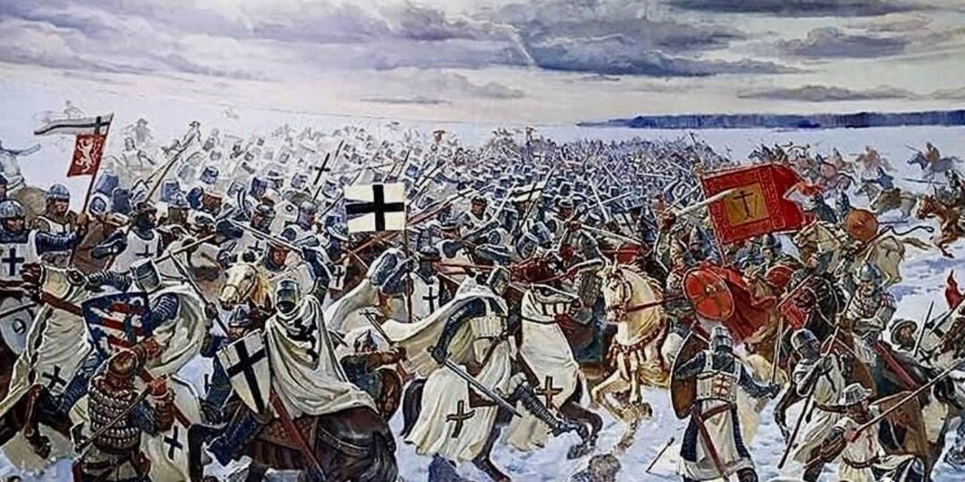 Ледовое побоище или битва на Чудском озере