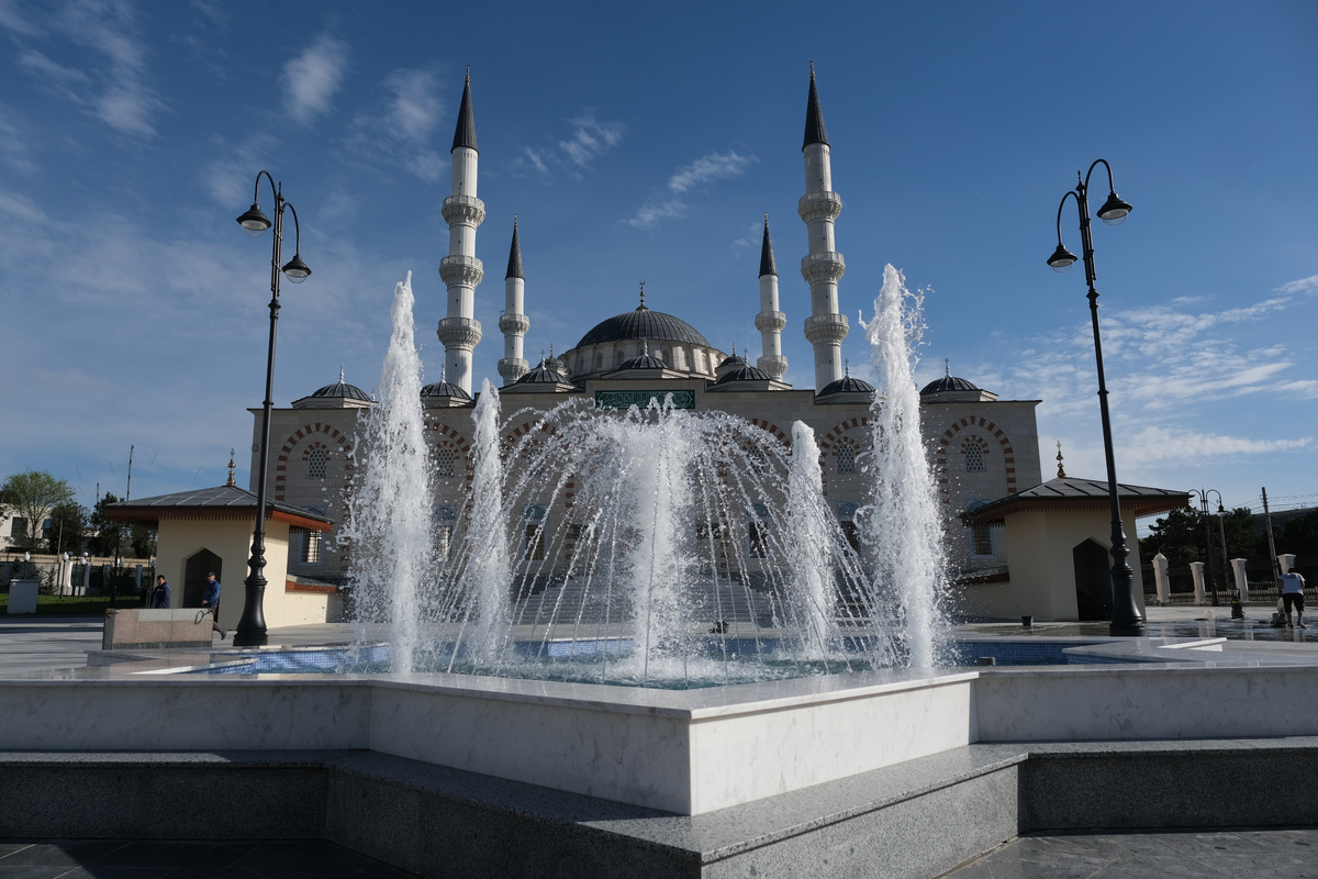 Соборная мечеть в Симферополе // Фото пресс-службы компании «Спецстройкрым»