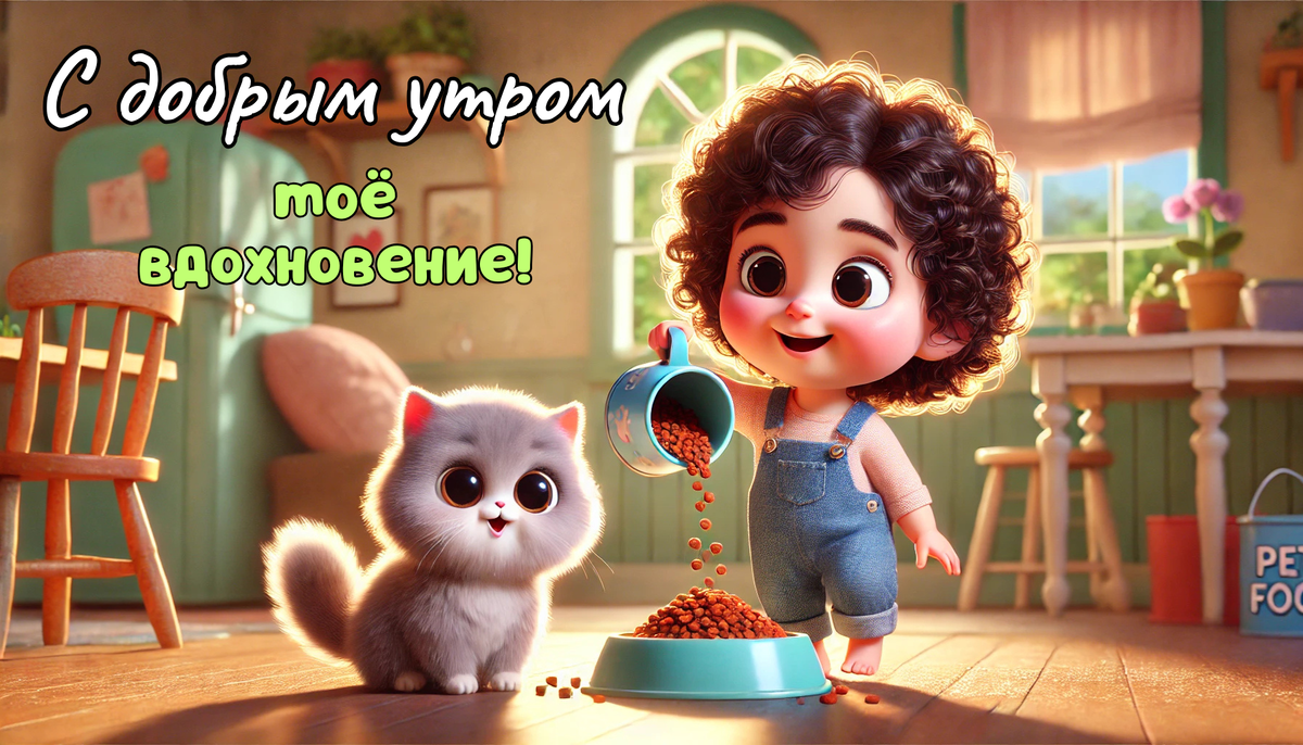 С добрым утром - моё вдохновение!
