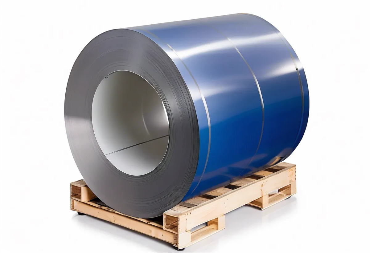 Рулон окрашенной оцинкованной стали