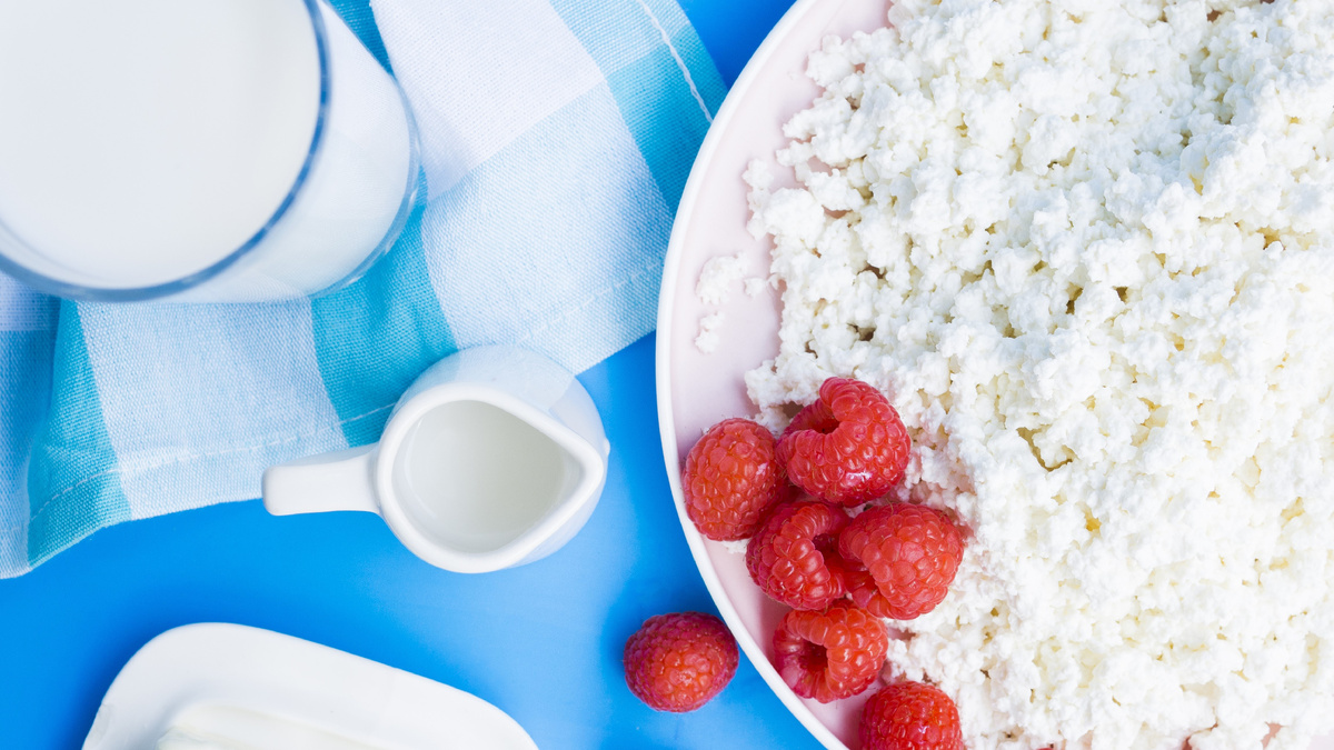 Творожная диета: 