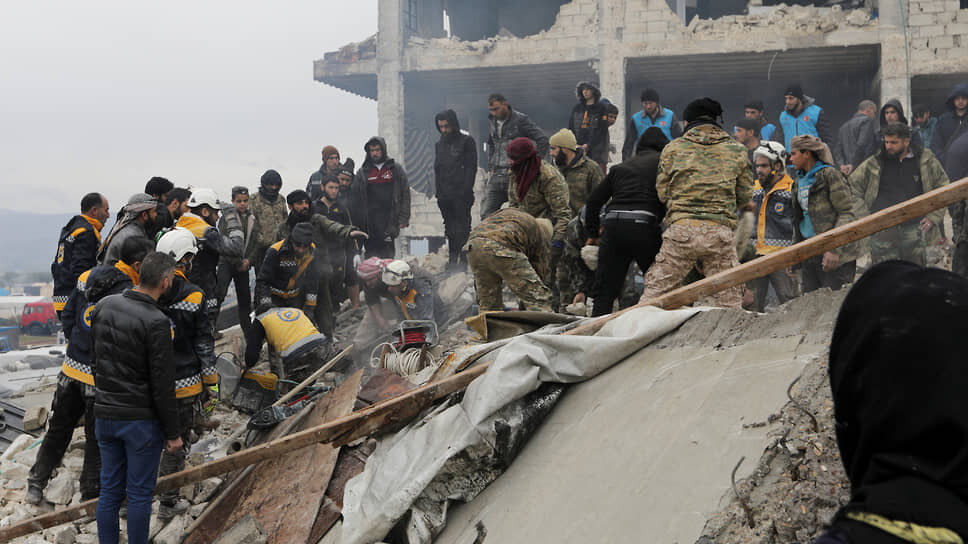 Джандарис (Сирия), 6 февраля 2023 года.📷Фото: Khalil Ashawi / Reuters