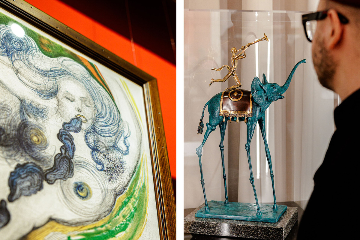    Экспозиция в галерее «Дали & Пикассо»