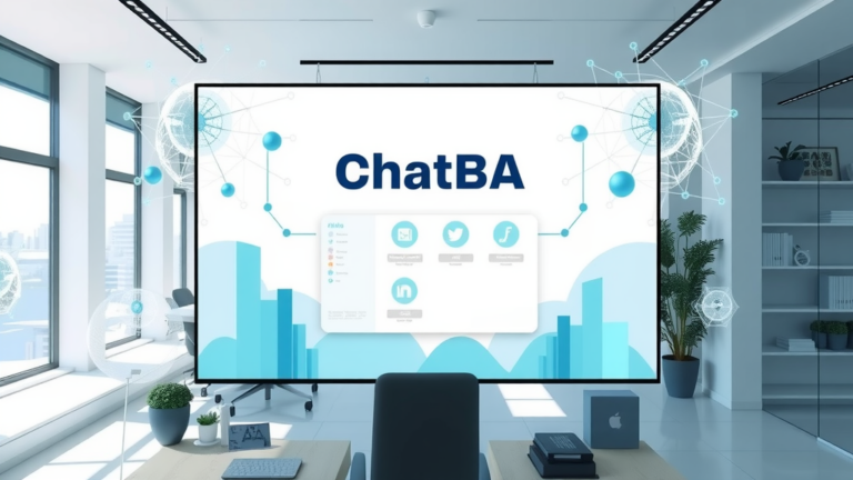    Нейросетевая платформа ChatBA: быстрое создание слайдов