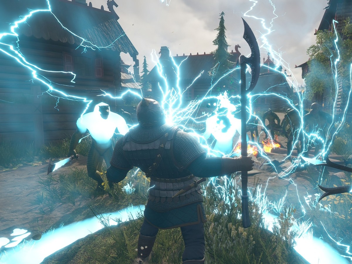    Продолжение банкета. Состоялся релиз экшена «Русы против ящеров 2»