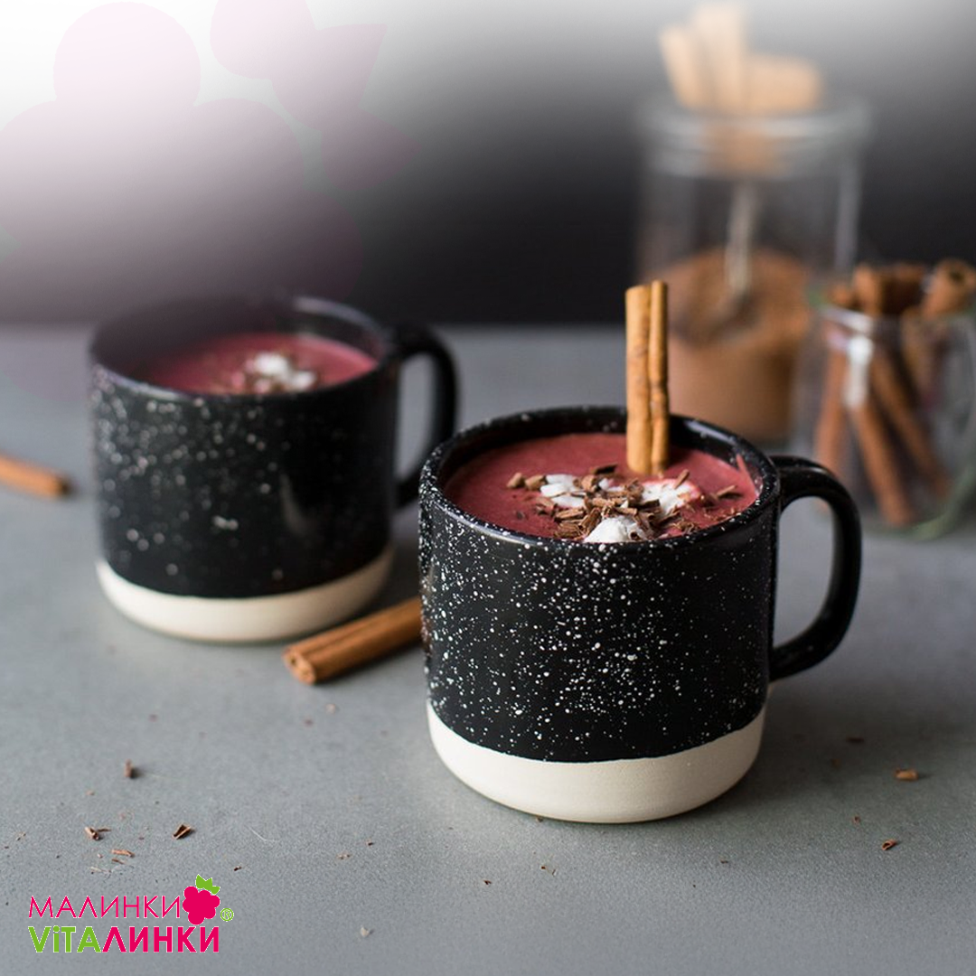 Горячий шоколад «красный бархат»