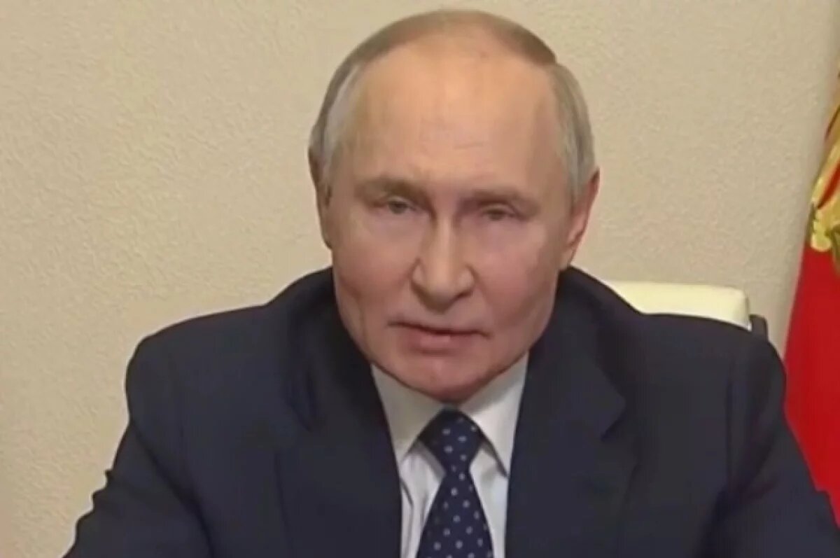    Путин выразил соболезнования премьеру Мьянмы в связи с землетрясением