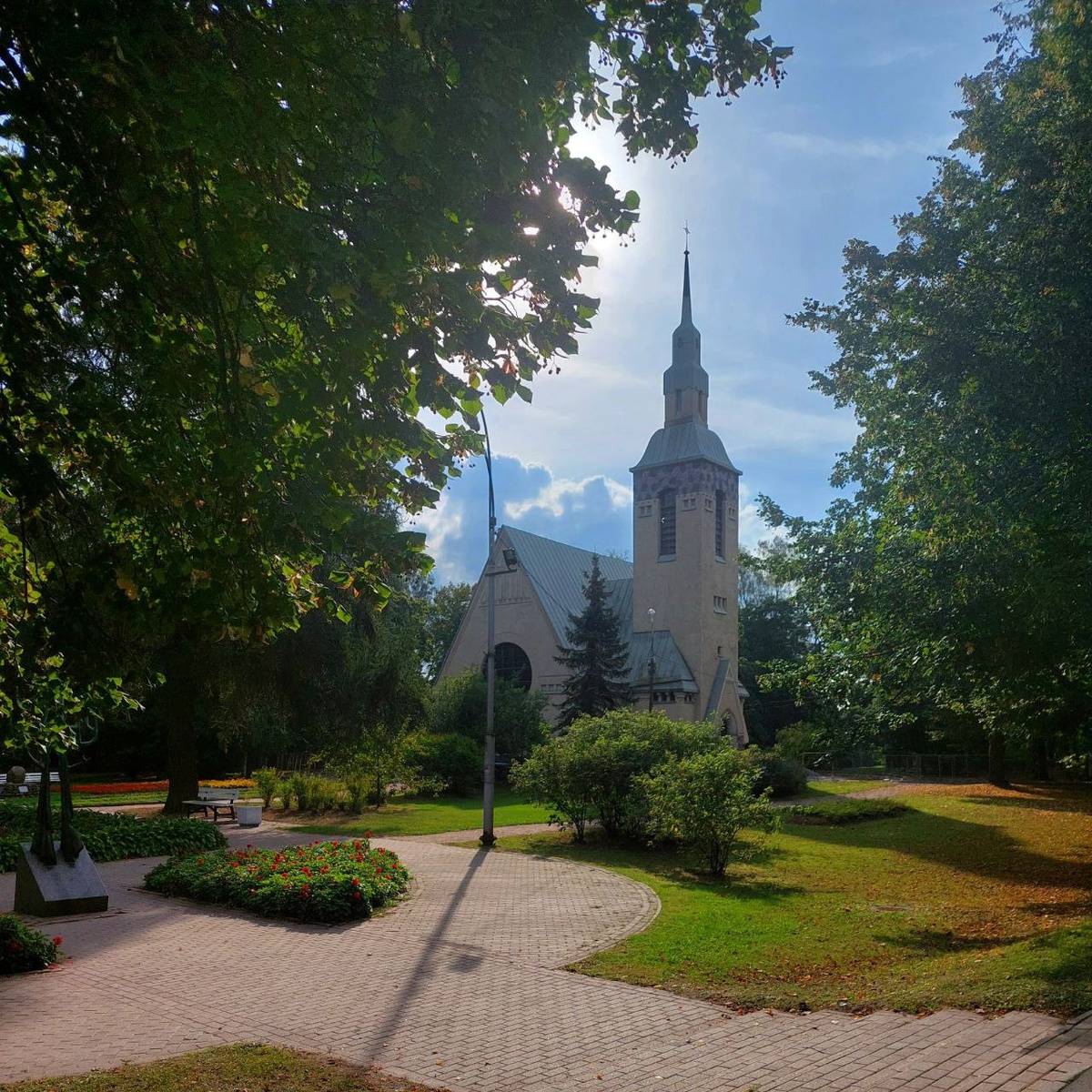 Лютеранская кирха в Зеленогорске. По выходным здесь проходят концерты классической музыки и звучит орган!