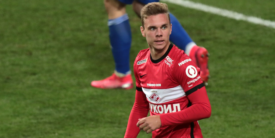 Максим Глушенков в Спартаке.