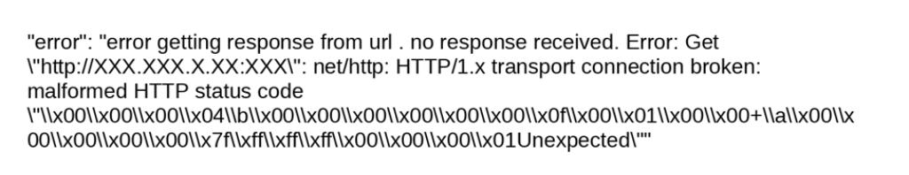 Рис.2 Пример ответа бинарного протокола  📷
