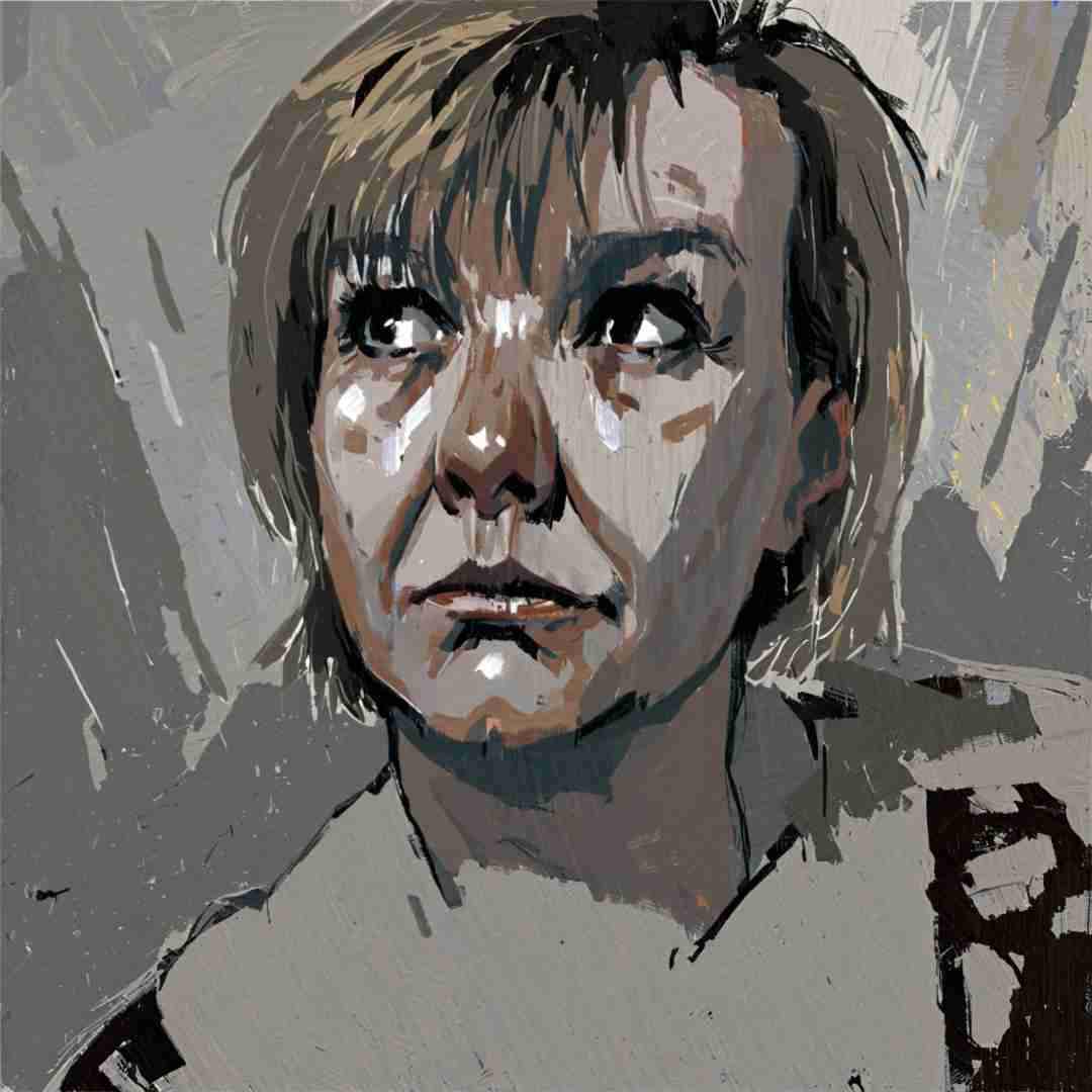 Портрет в обработке ИИ.