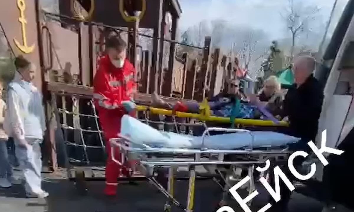    Скриншот видео t.me/pve_123