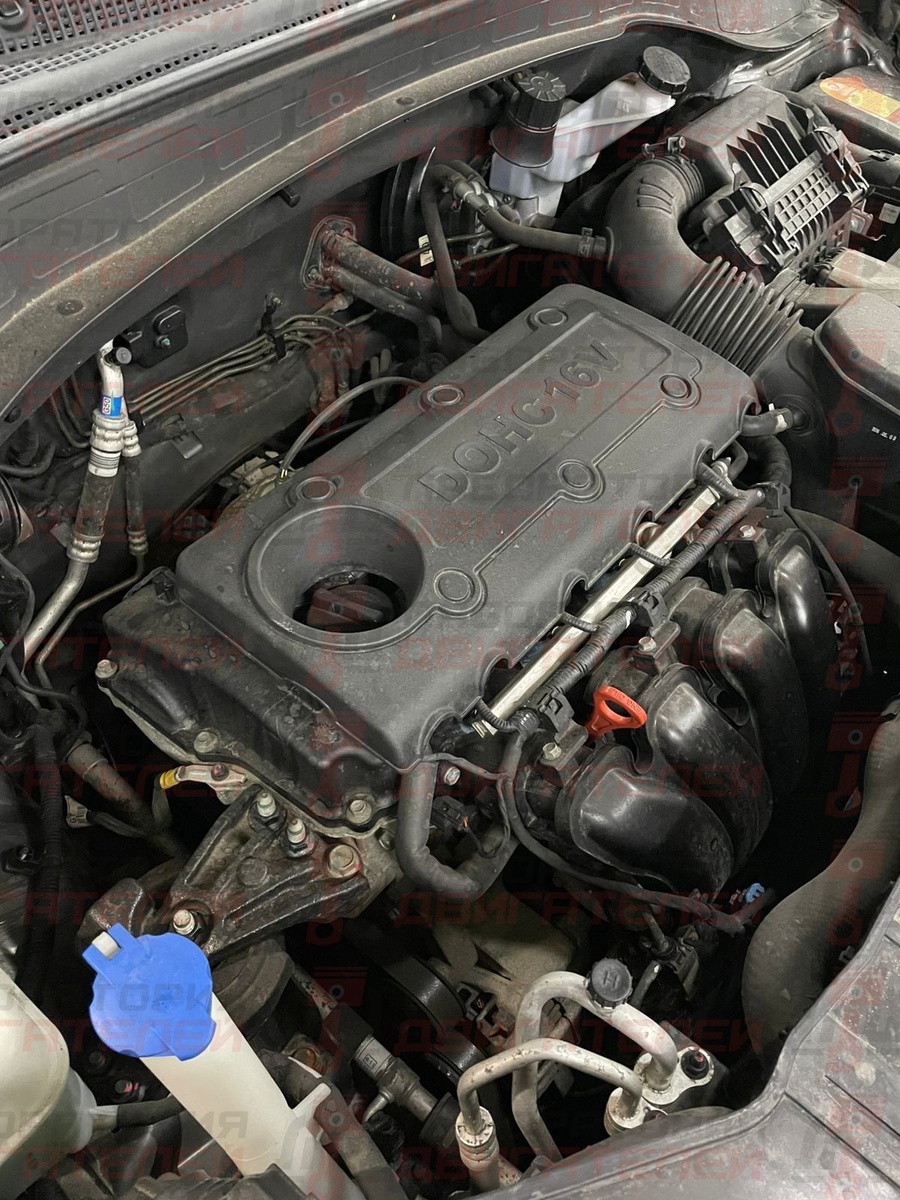 Под капотом двигатель 2.0 G4KE 