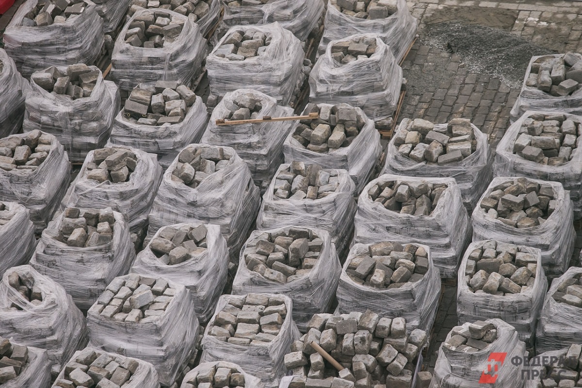 В настоящее время на променаде в Светлогорске укладывают брусчатку и проводят другие работы.  Фото: Фото: ФедералПресс / Евгений Поторочин