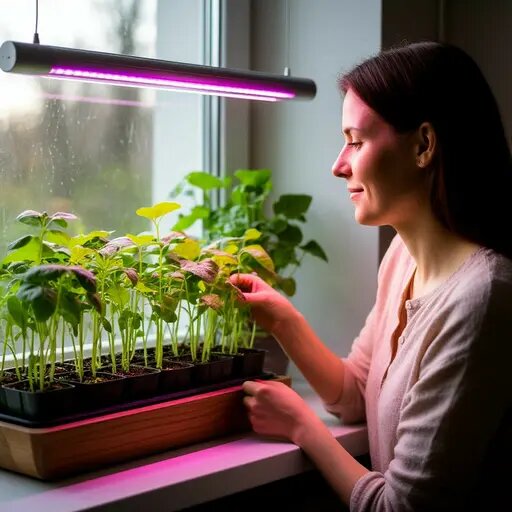   Правильная подсветка саженцев — нюансы Вера Курилыч