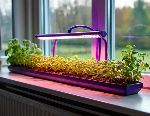   Как подсвечивать рассаду на подоконнике фитолампой Вера Курилыч